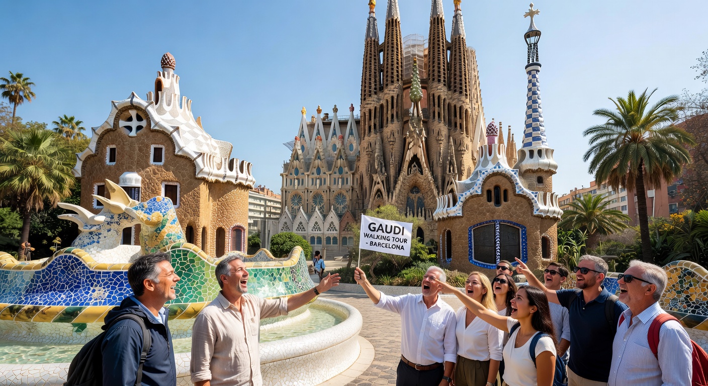 Paseo arquitectónico Gaudí Barcelona
